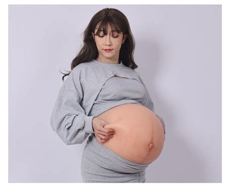 fake pregnant belly with cloth bag|realistic pregnancy suit.